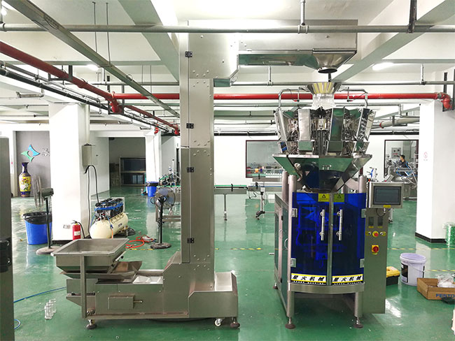 顆粒包裝機設備展示