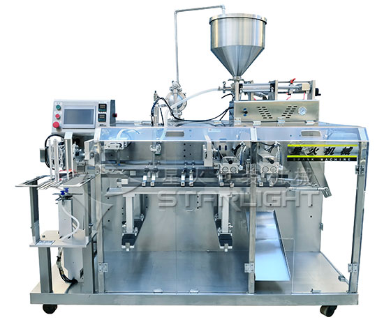 水平給袋式果汁包裝機/全自動水平給袋式果汁包裝機